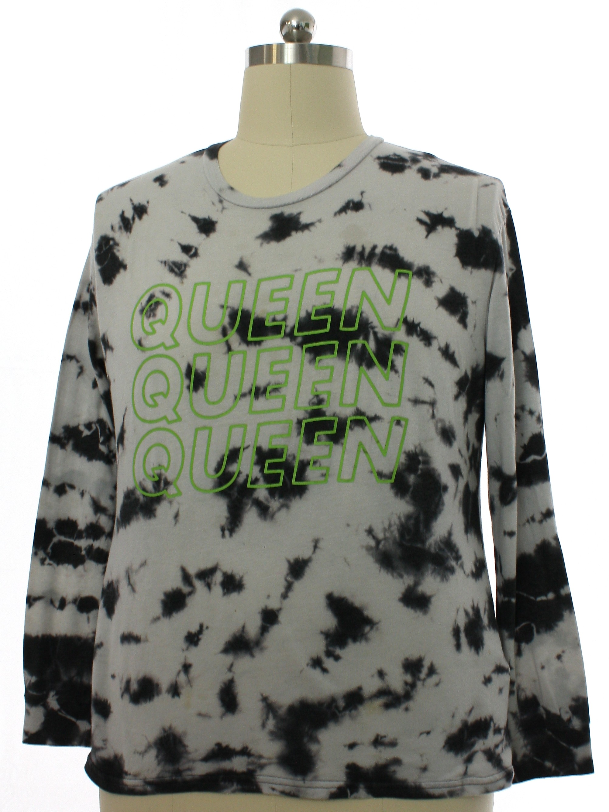 1990's Streetwear Society Unisex Streetwear Society Queen Tie Dyed T-shirt