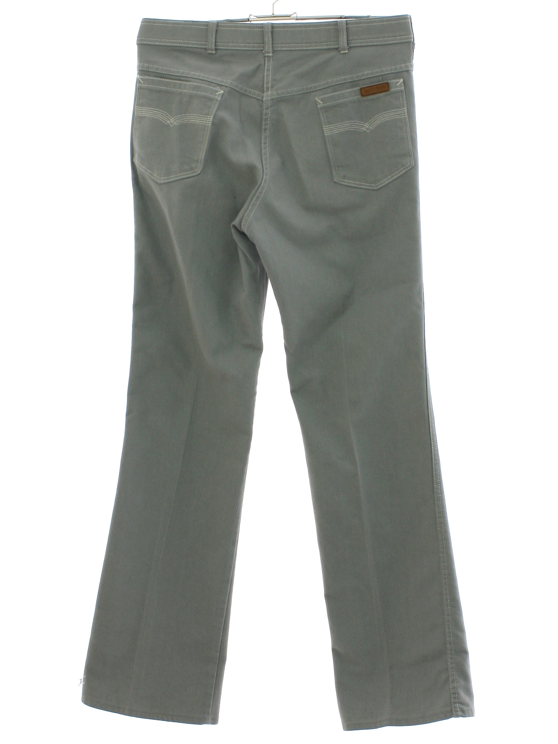 cuffless track pants