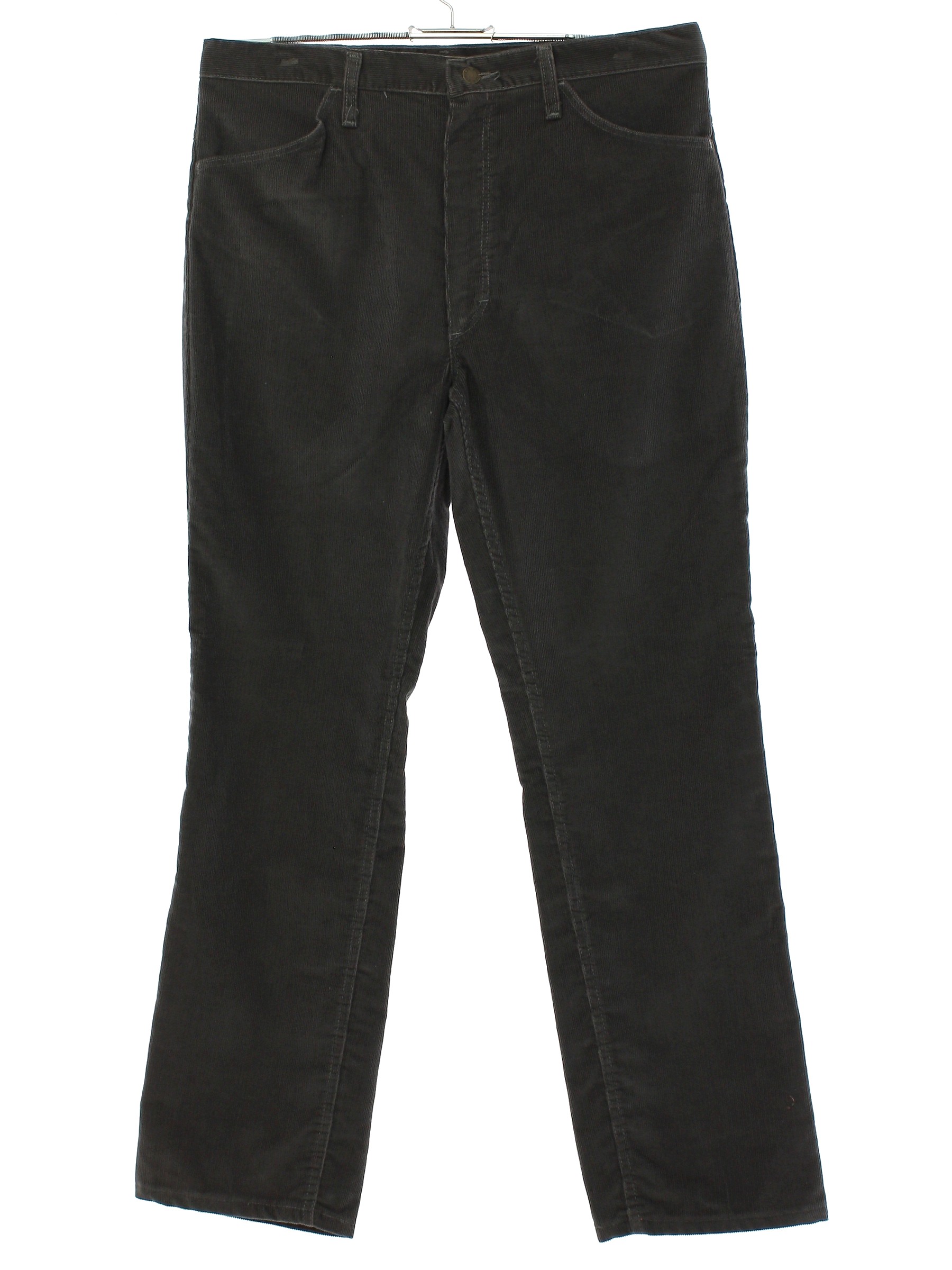 Rustler 80's Vintage Pants: 80s -Rustler- Mens gray solid colored ...