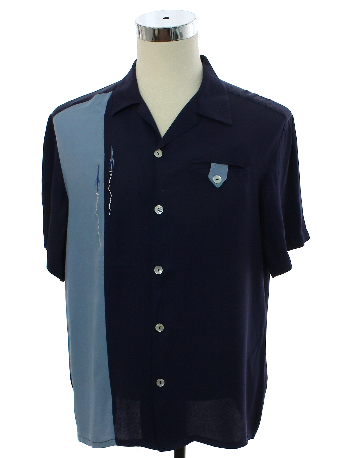 1950's Da Vinci Mens Retro Mod Davinci Shirt