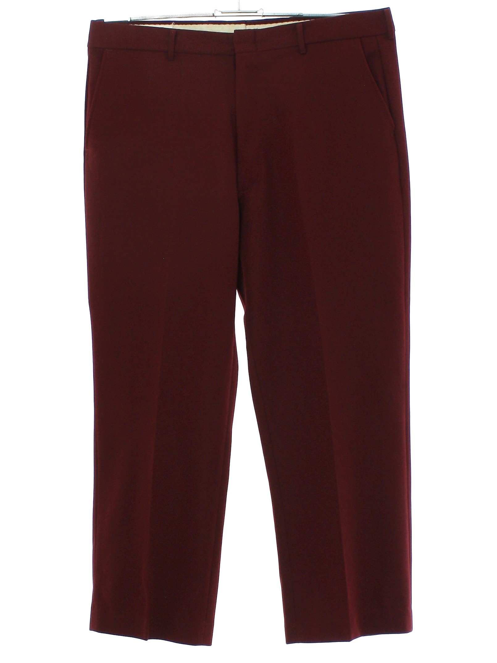 cuffless track pants