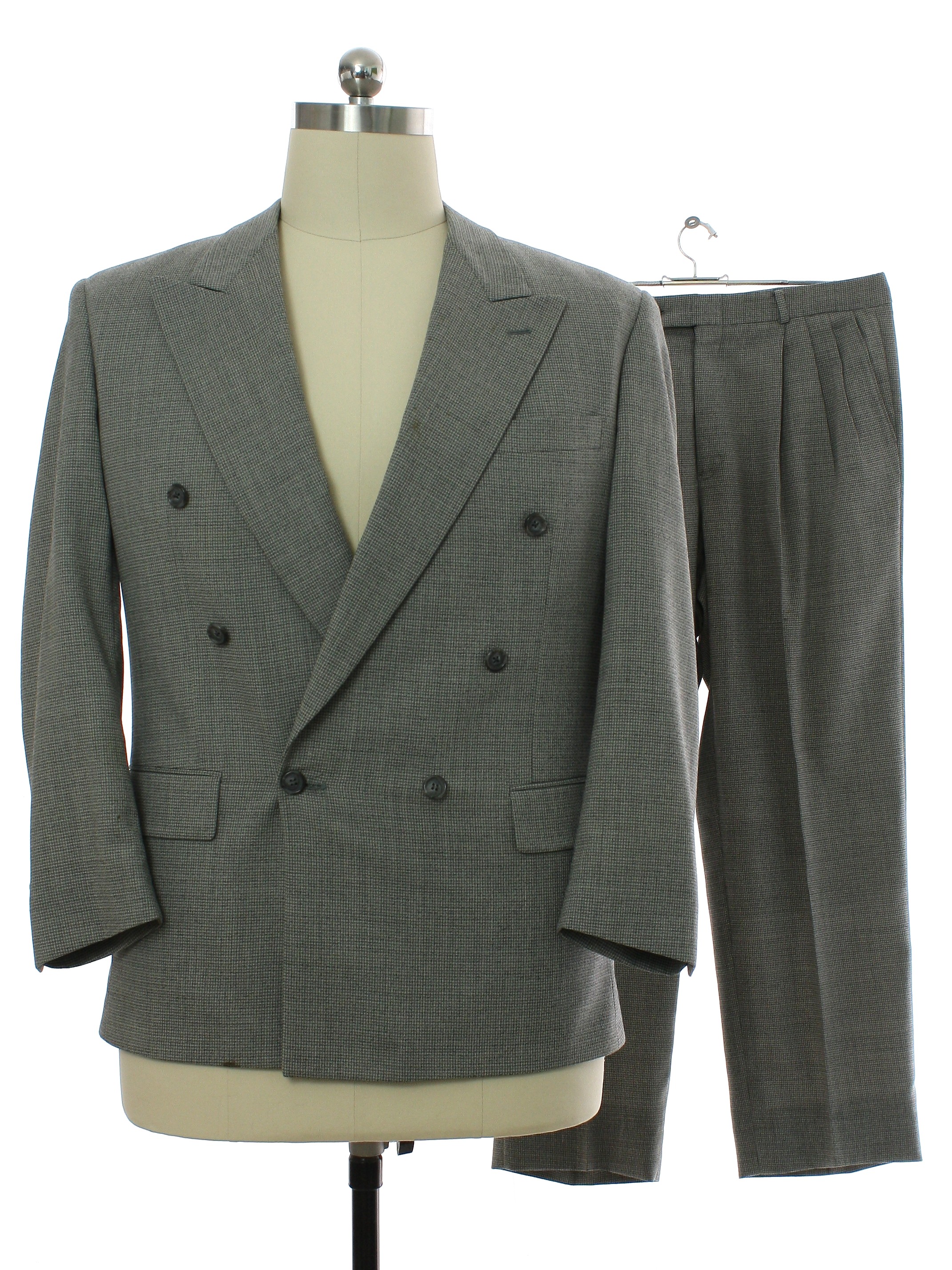 1990's Givenchy Mens Designer Givenchy Wool Suit