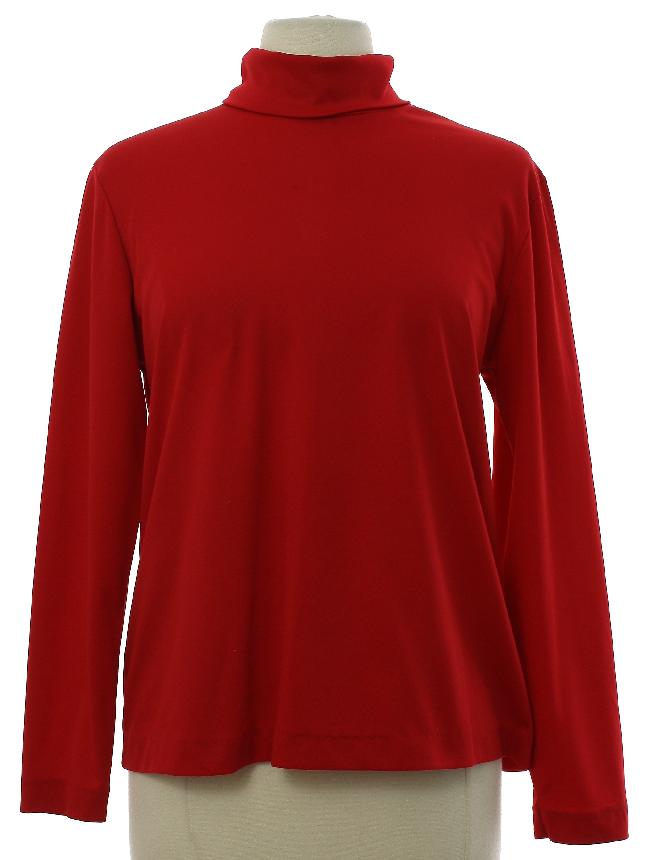 1970 s The Tog Shop Womens Mod Turtleneck Shirt