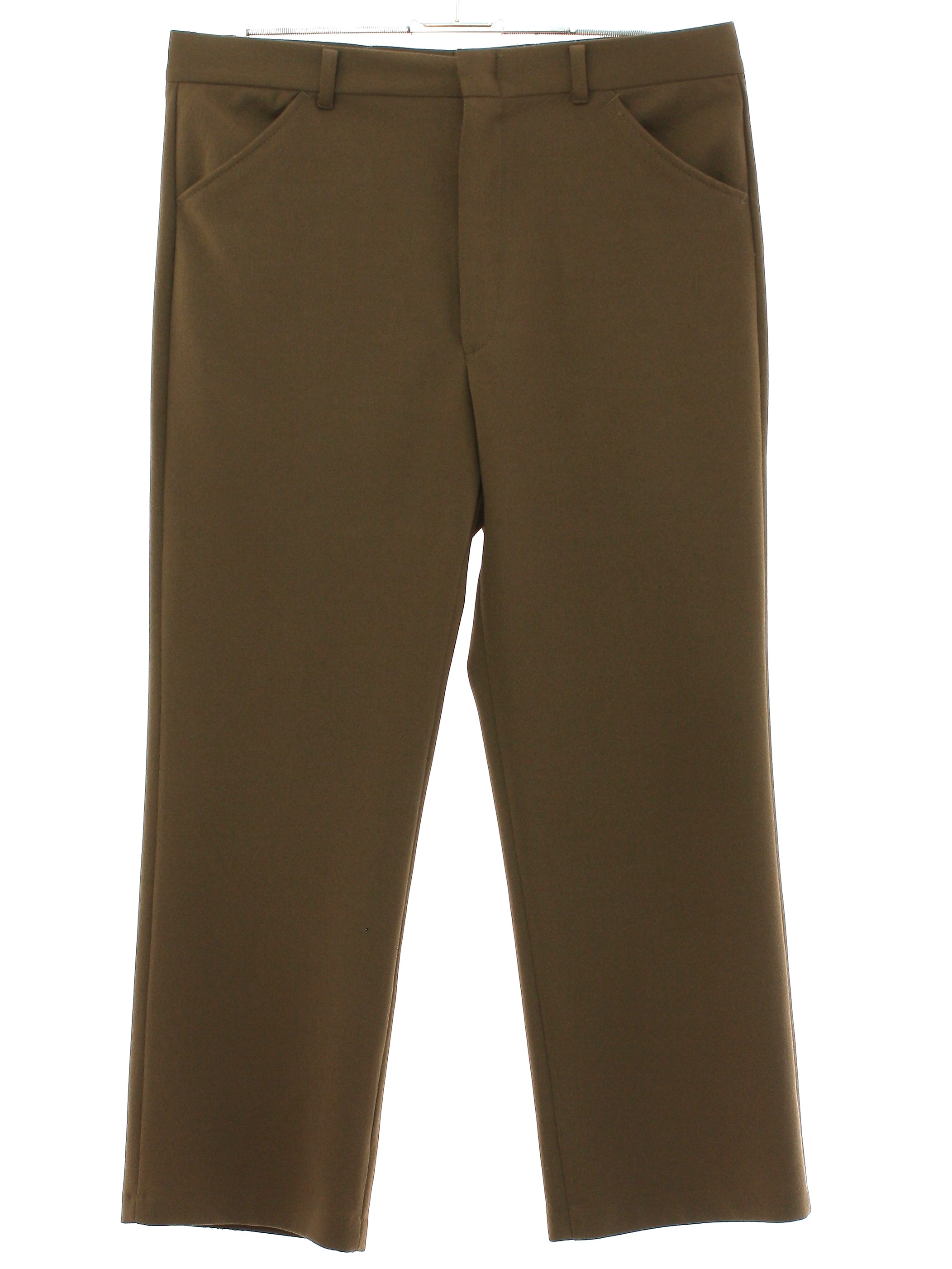 Seventies Haband of Paterson Pants: 70s -Haband of Paterson- Mens brown ...