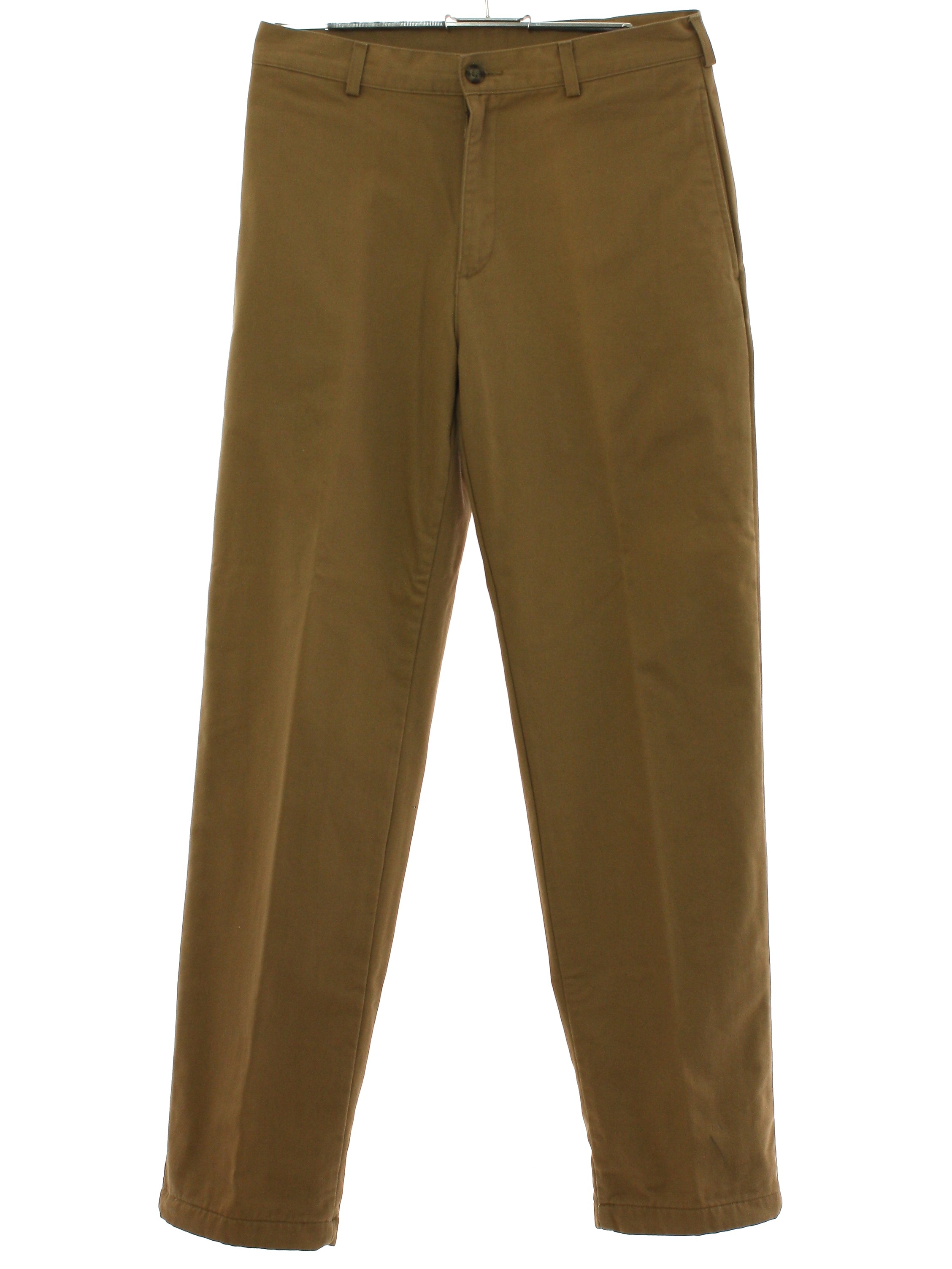 90's L L Bean Pants: 90s -L L Bean- Mens khaki tan cotton twill pants ...