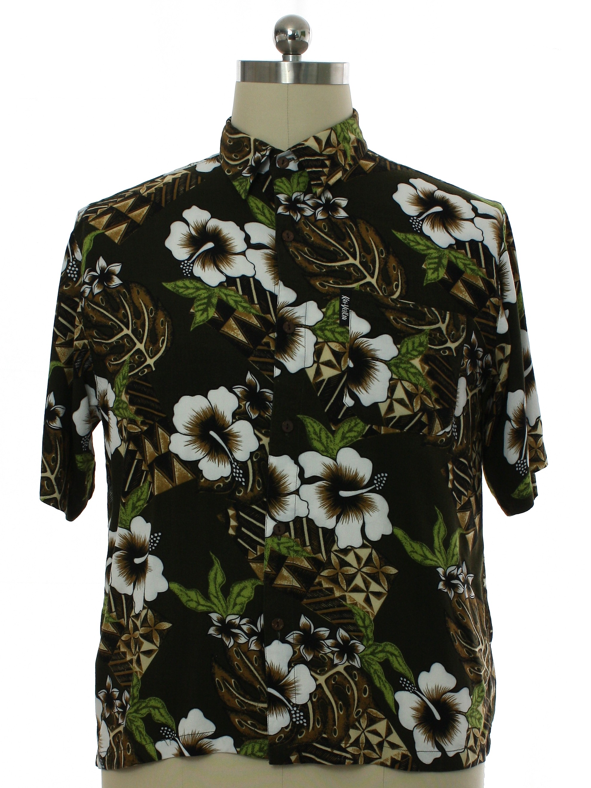 Retro 90's Hawaiian Shirt: Late 90s or Early y2k 2000s -Kai Veikau ...