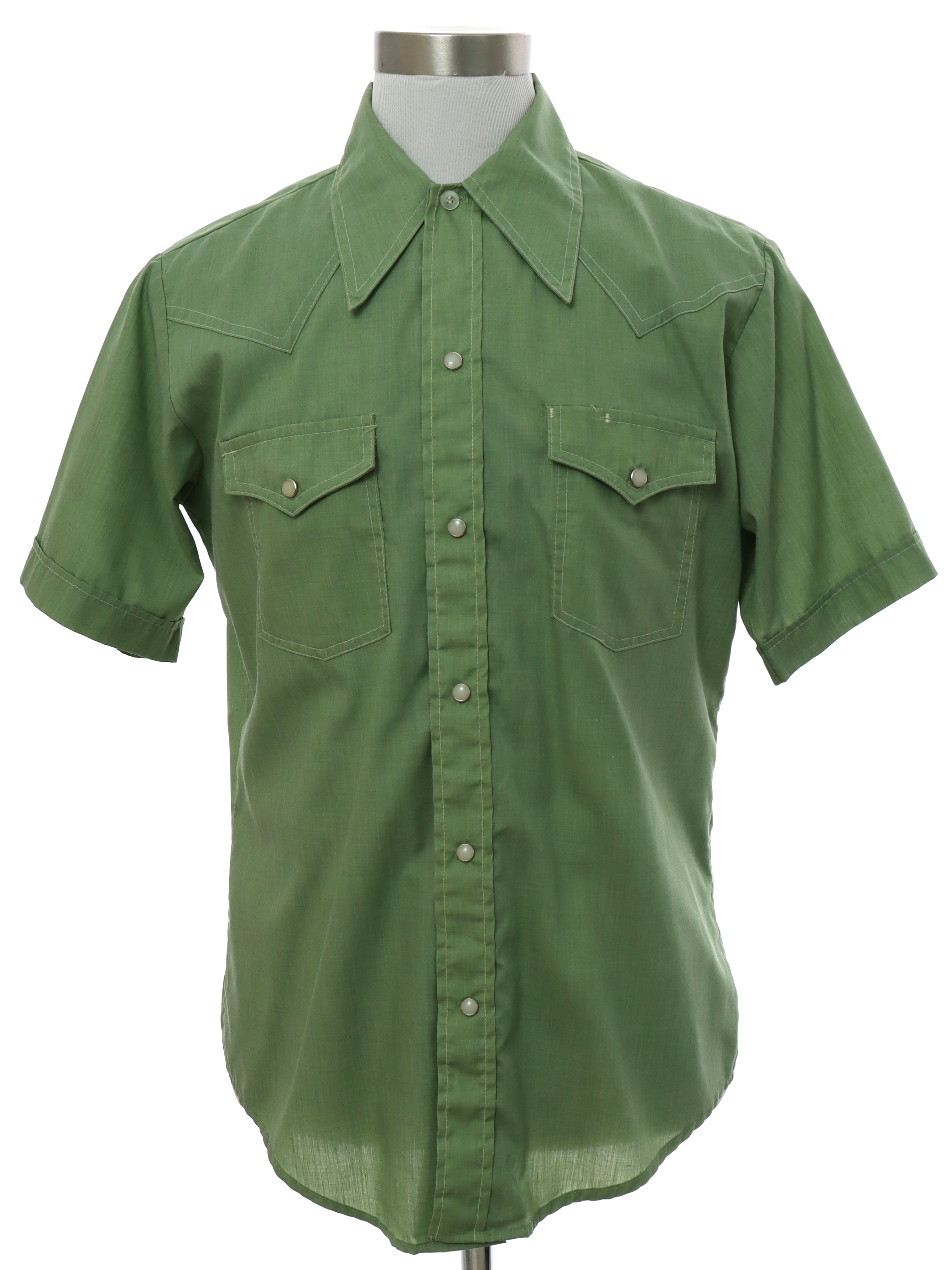 1970 s Sears Western Wear Mens Sears Western Shirt