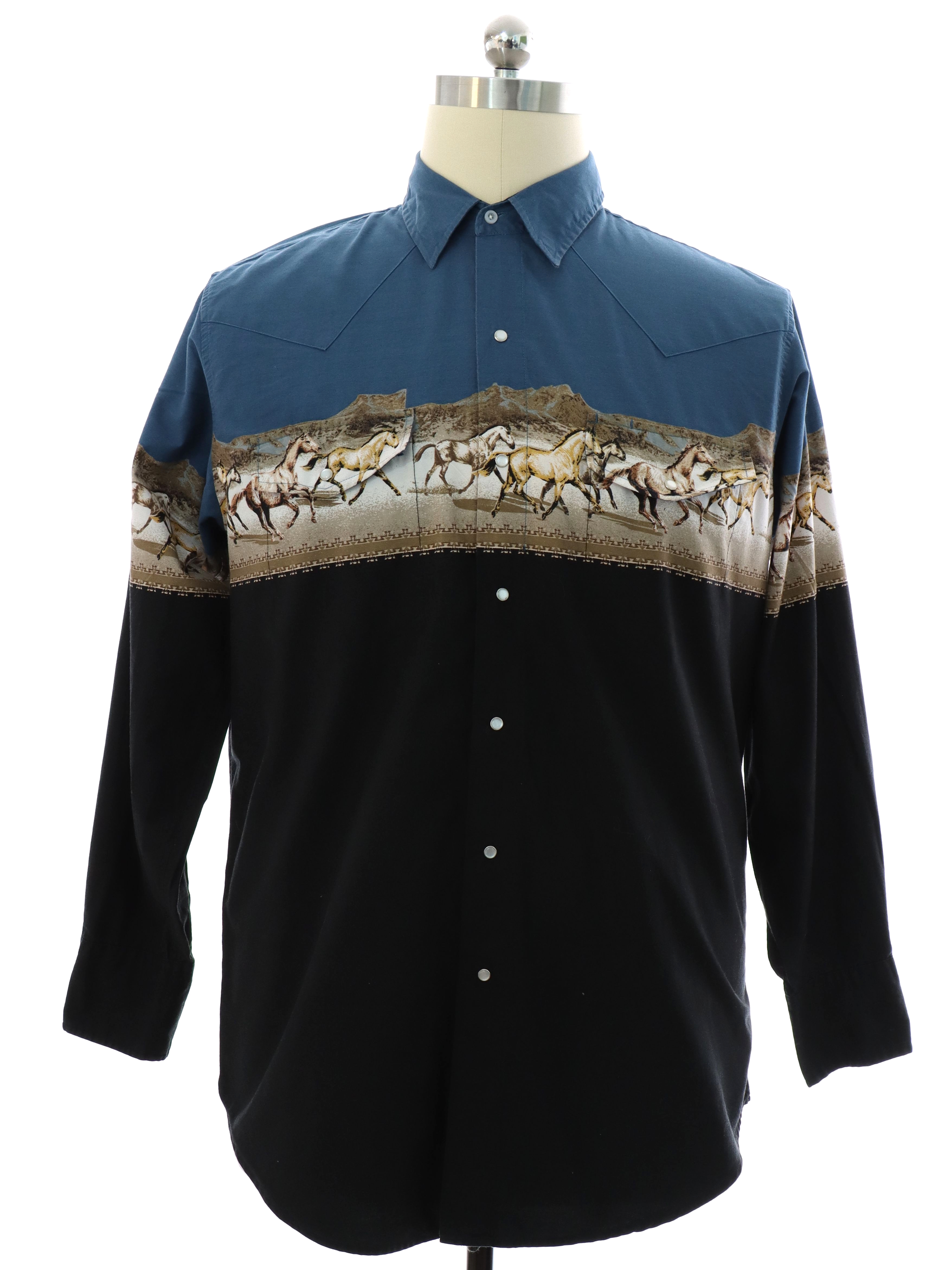 1990 s Vintage Cumberland Outfitters Western Shirt 90s or newer