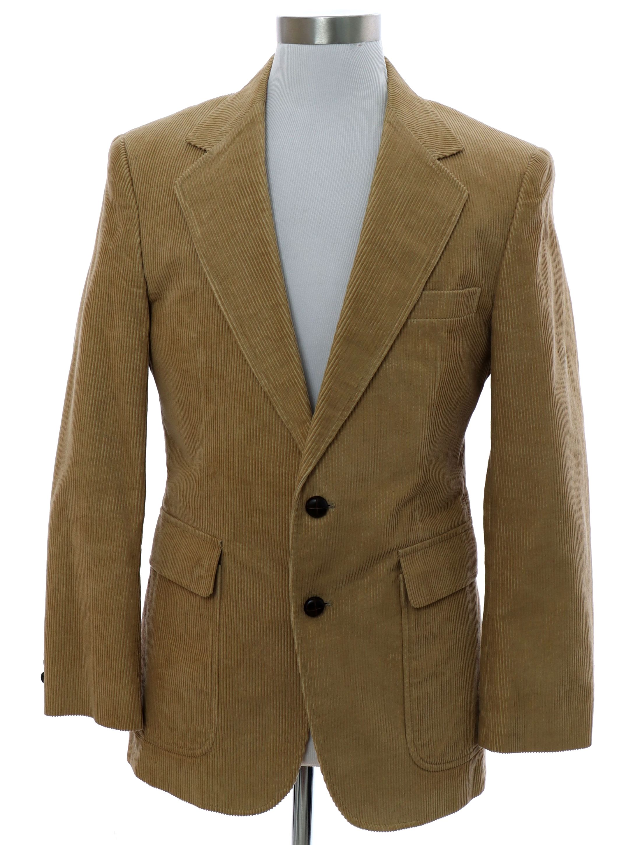 Eighties McGregor Jacket: 80s -McGregor- Mens golden tan background ...