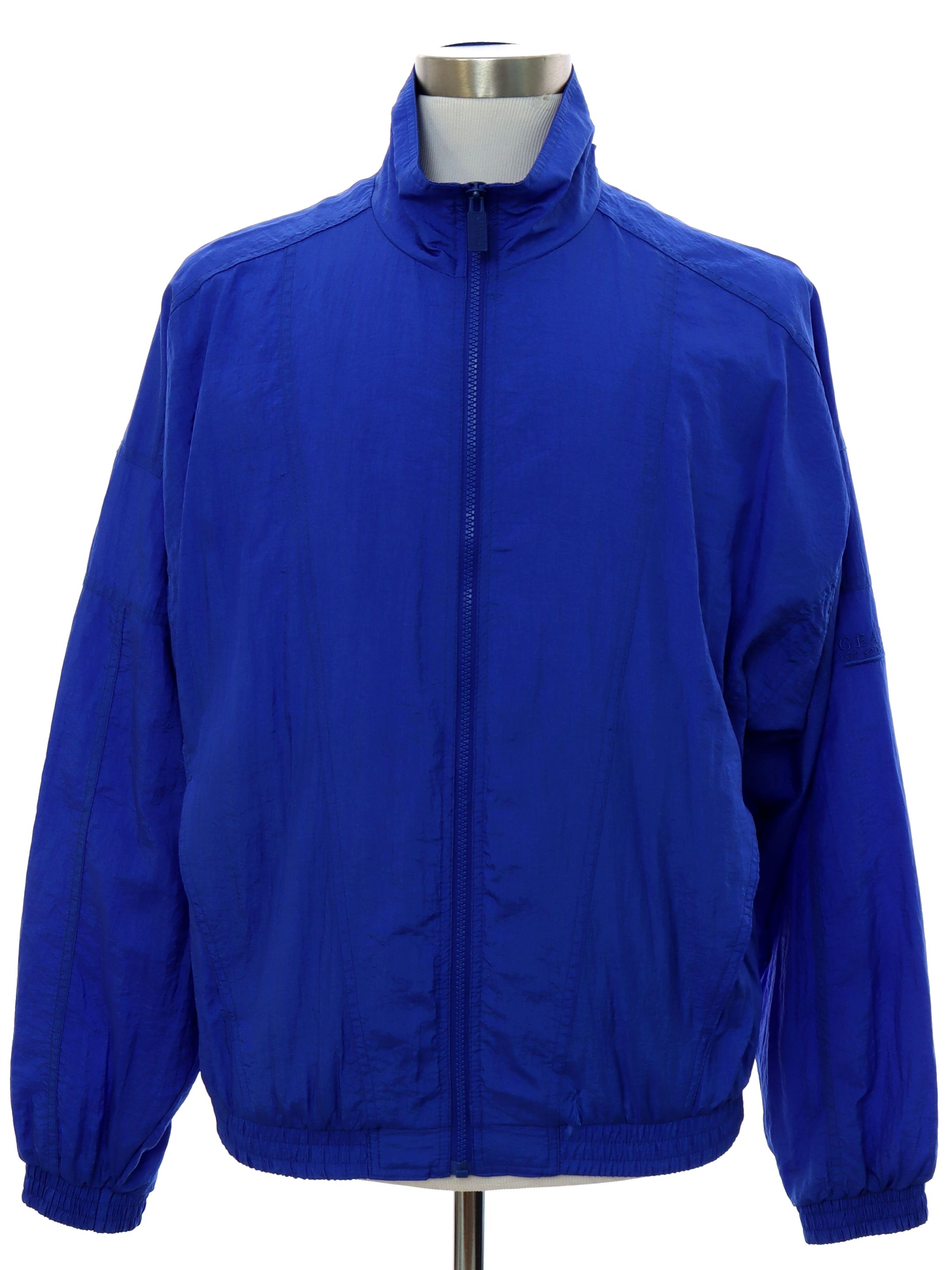 1990's Jacket (Gear For Sports): 90s -Gear For Sports- Mens blue ...