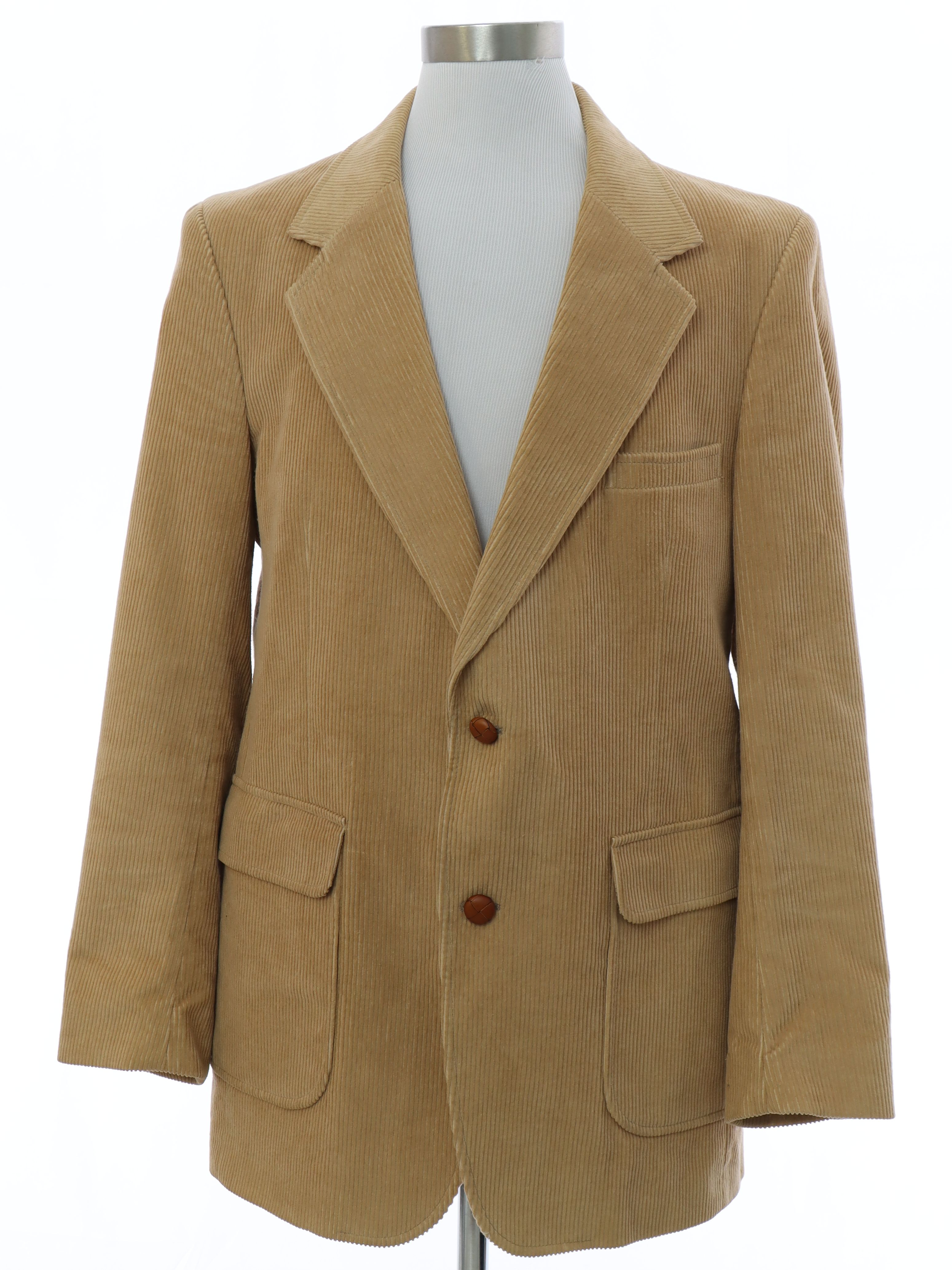 Corduroy jacket mens vintage hot sale