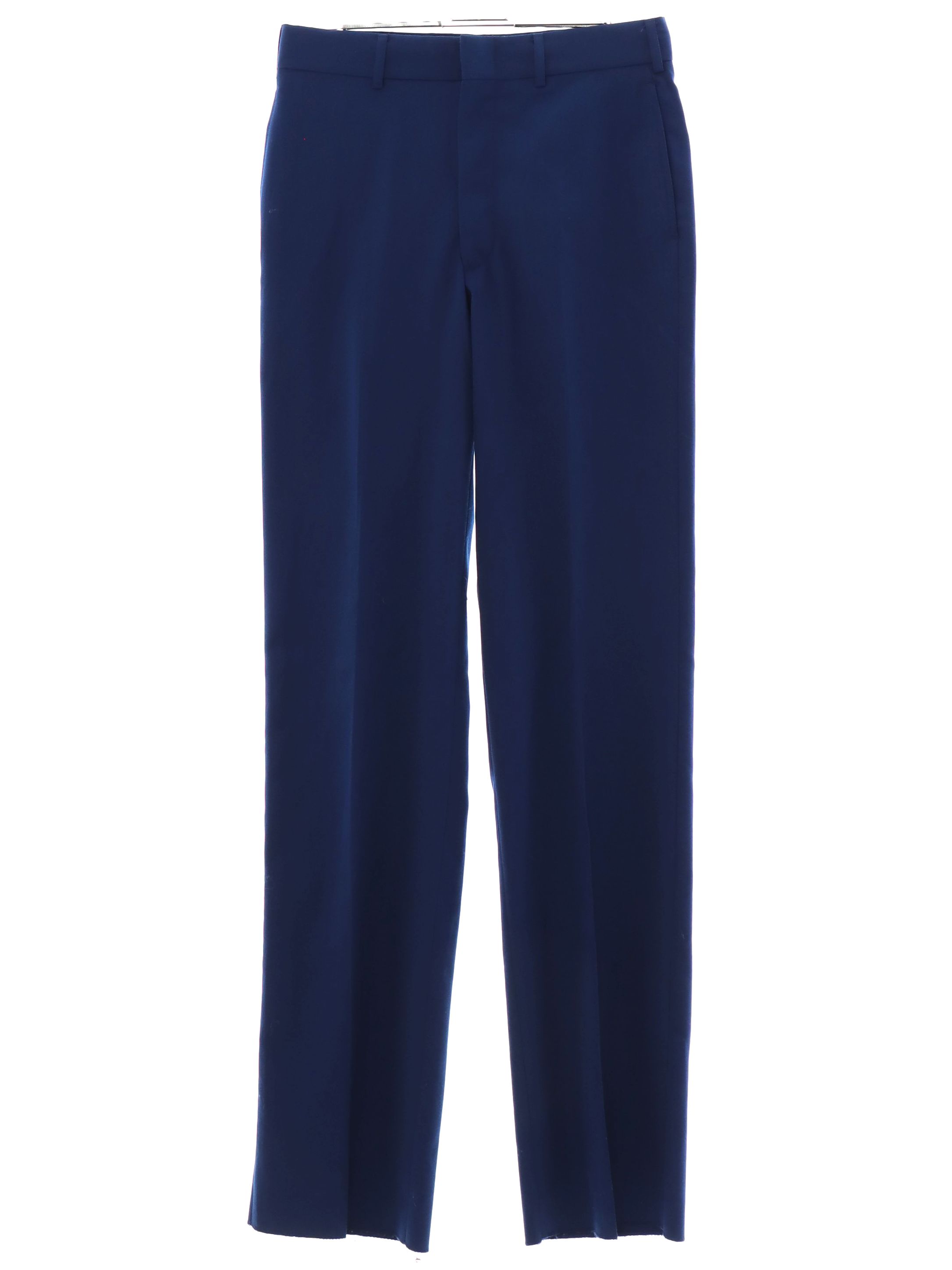Pants: 90s (2007) -DSCP by Bremen Bowdon- Mens navy blue solid colored ...
