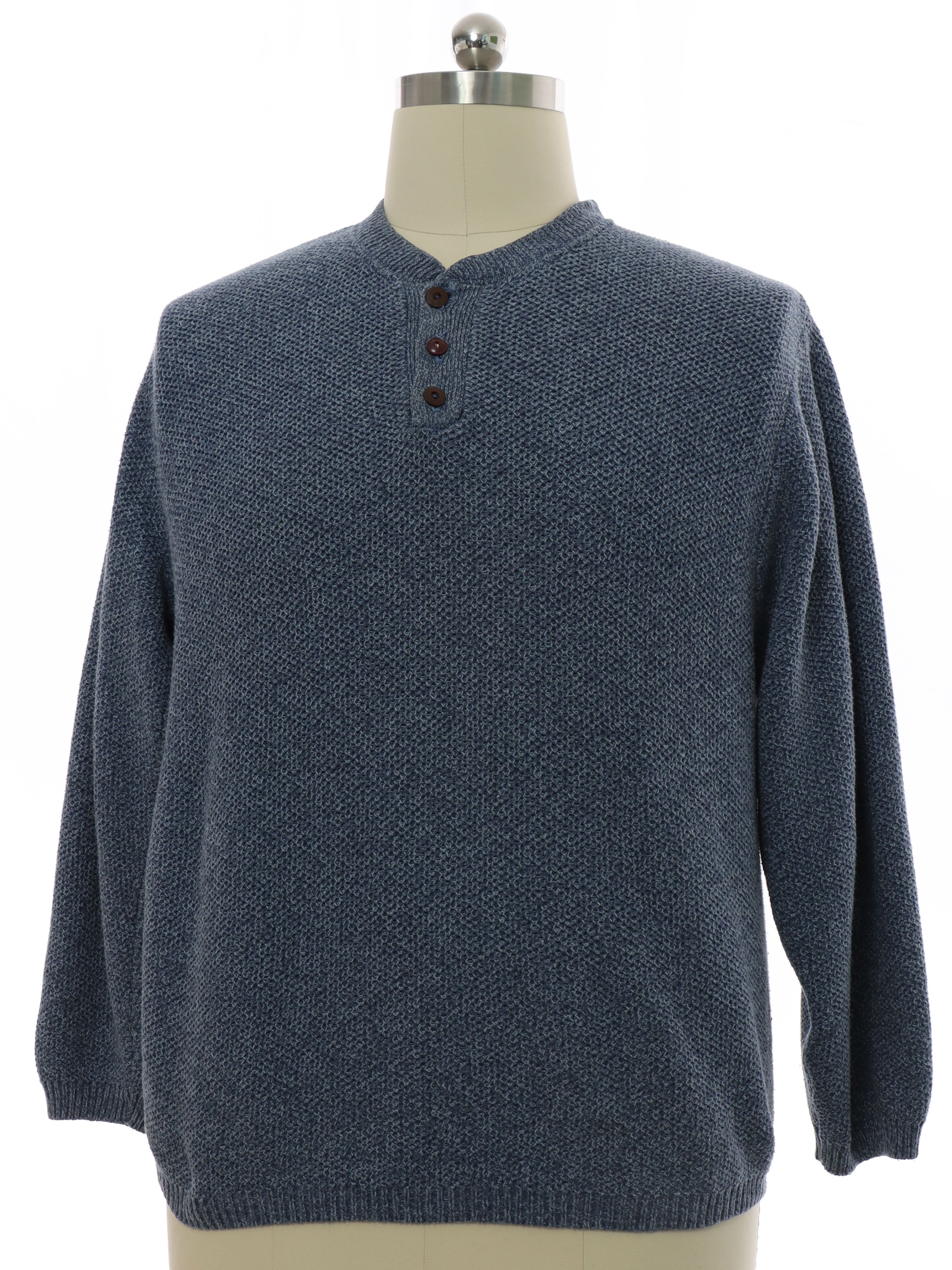 1990's Sweater (Oscar De La Renta): 90s -Oscar De La Renta- Mens ...