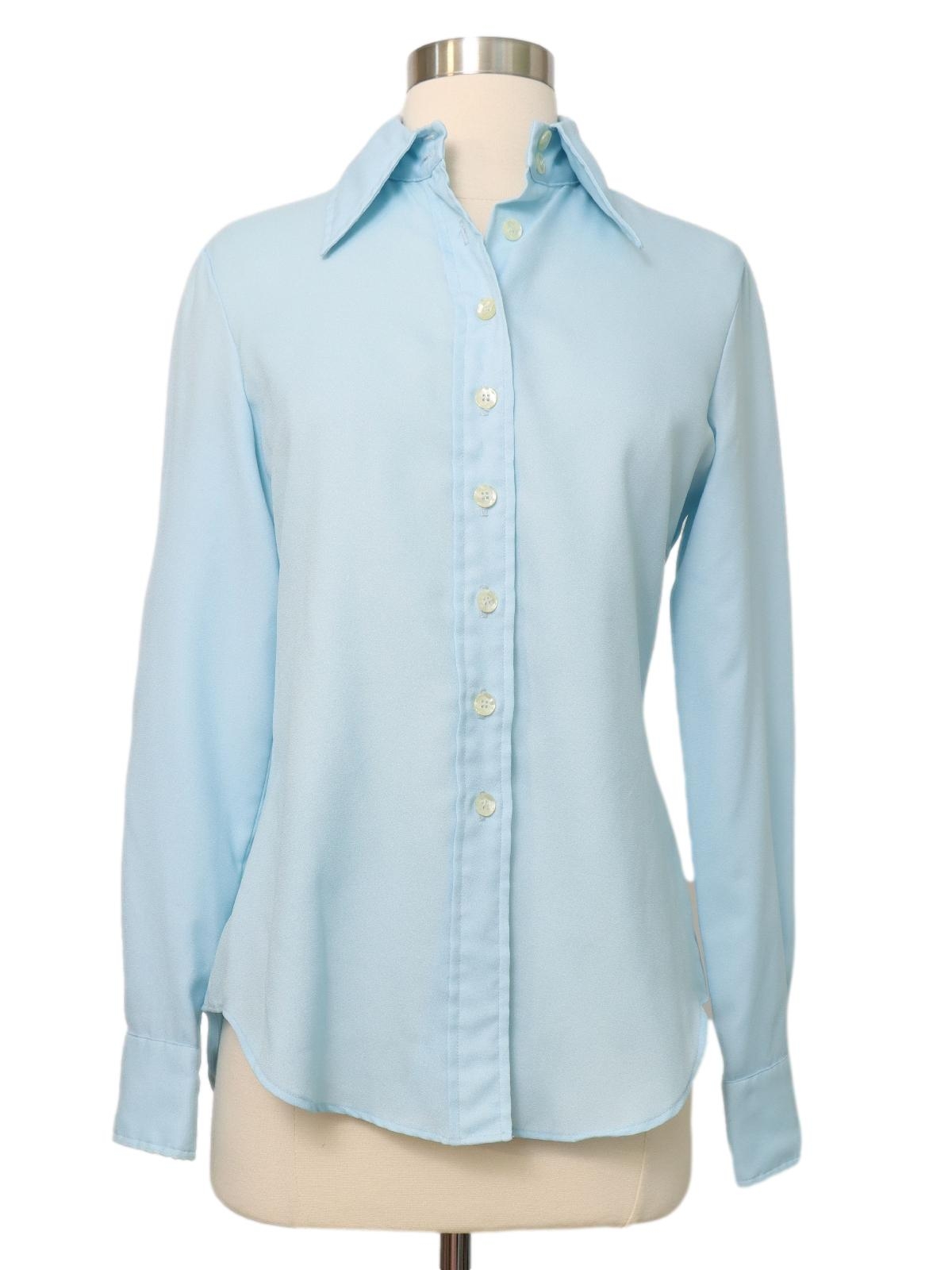 Retro 1960's Shirt (Ellen Tracy) : Late 60s -Ellen Tracy- Womens baby ...