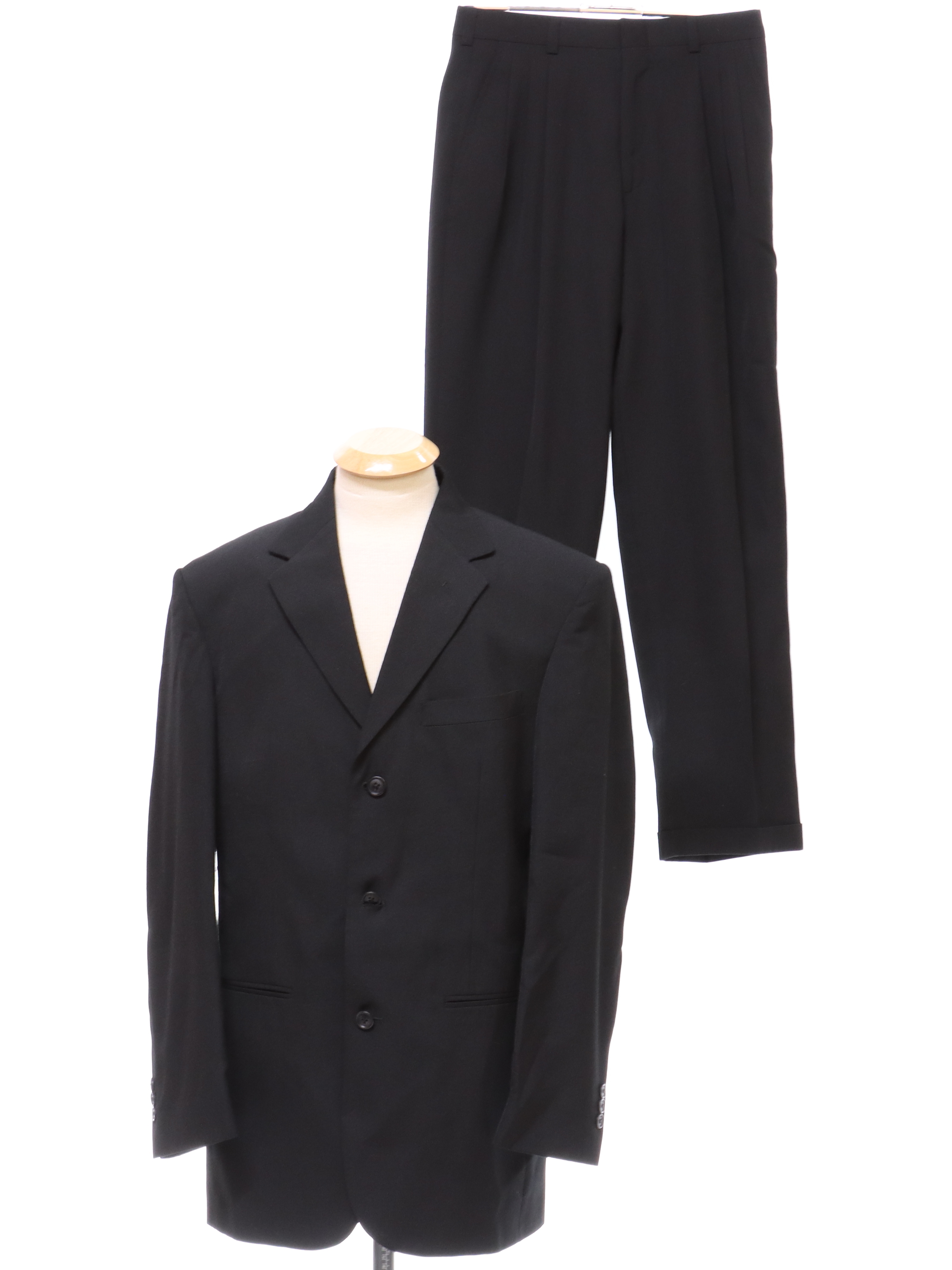 Vintage 1980's Suit: 80s -City Streets- Mens two piece totally 80s suit ...