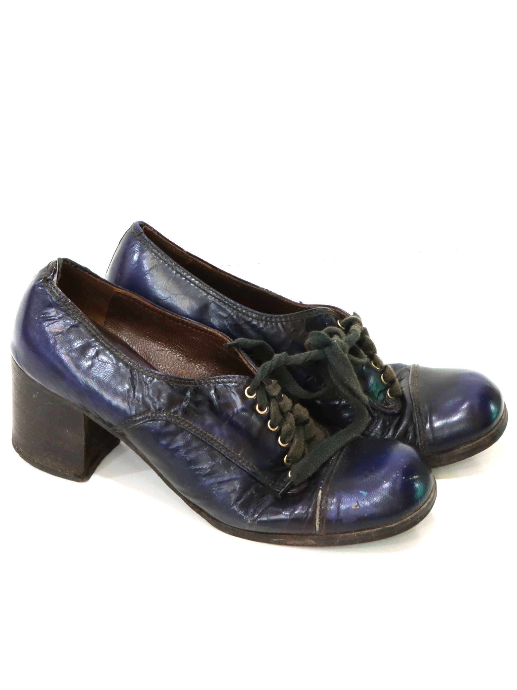 Retro Sixties Shoes: Late 60s -Made in Italy- Womens shades