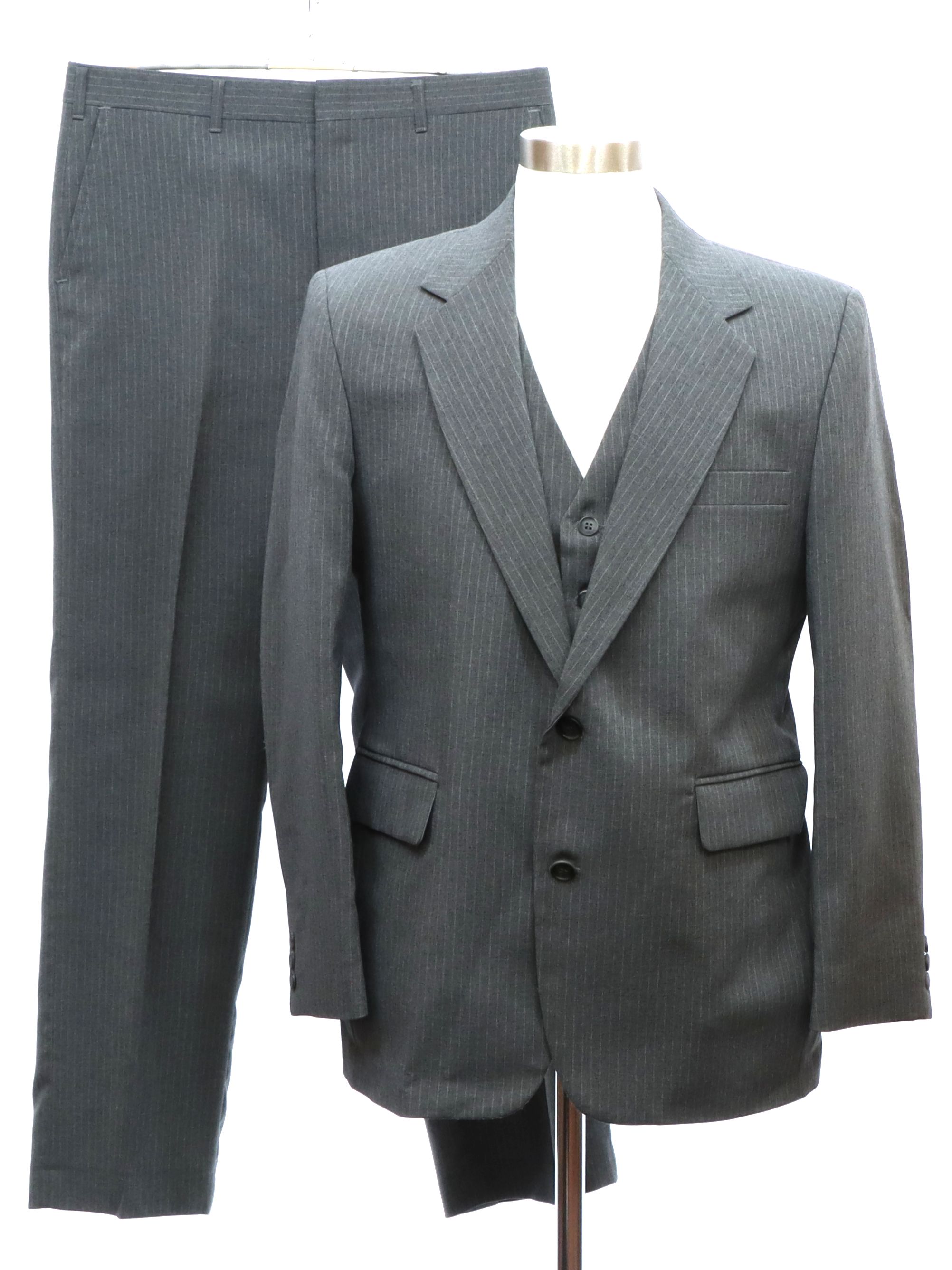 Retro 80's Suit: Early 80s or late 70s -Haggar Magic Stretch- Mens ...