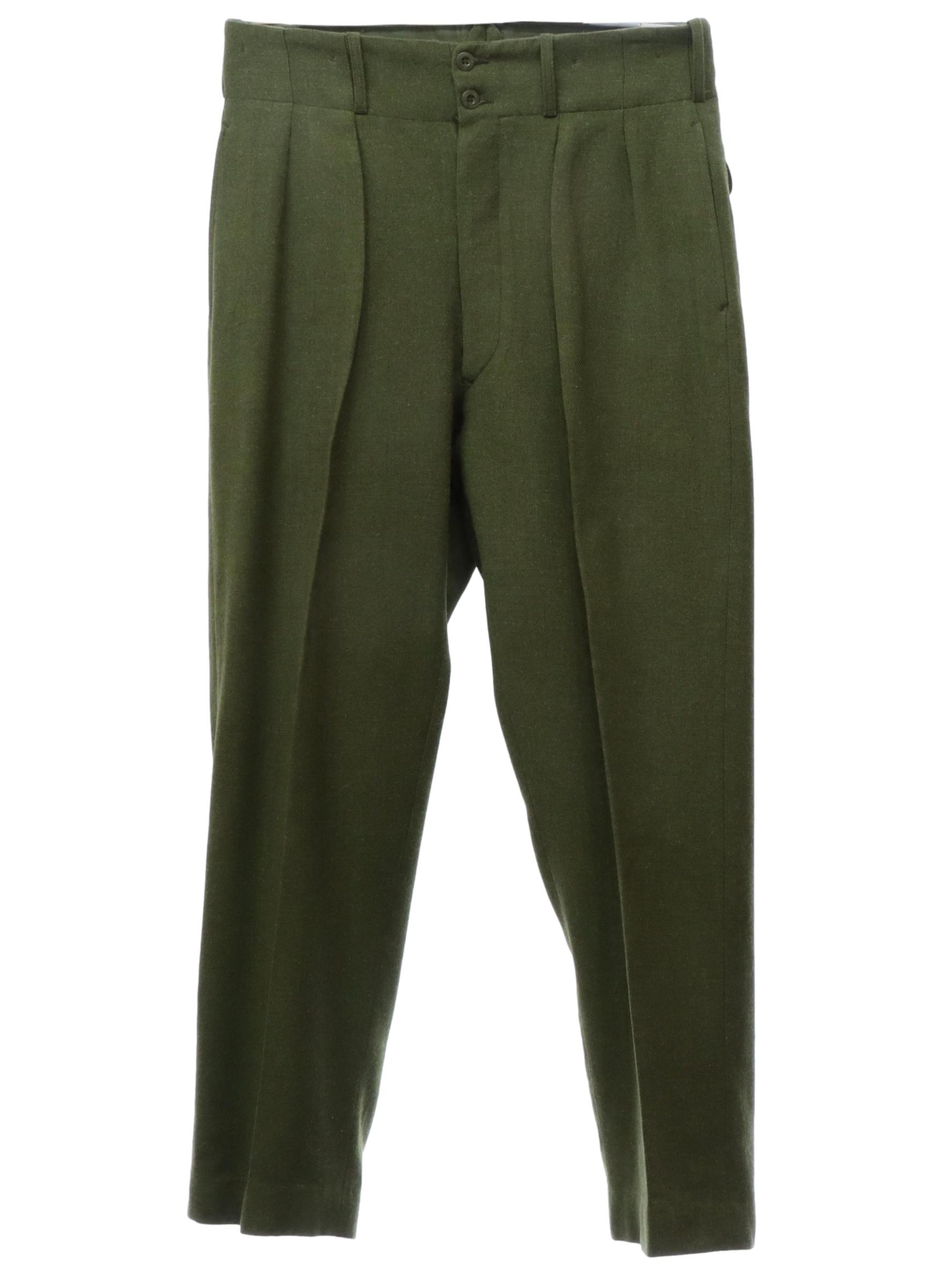 WindRiver Mens Heavy Rib Wool Pants  Marks