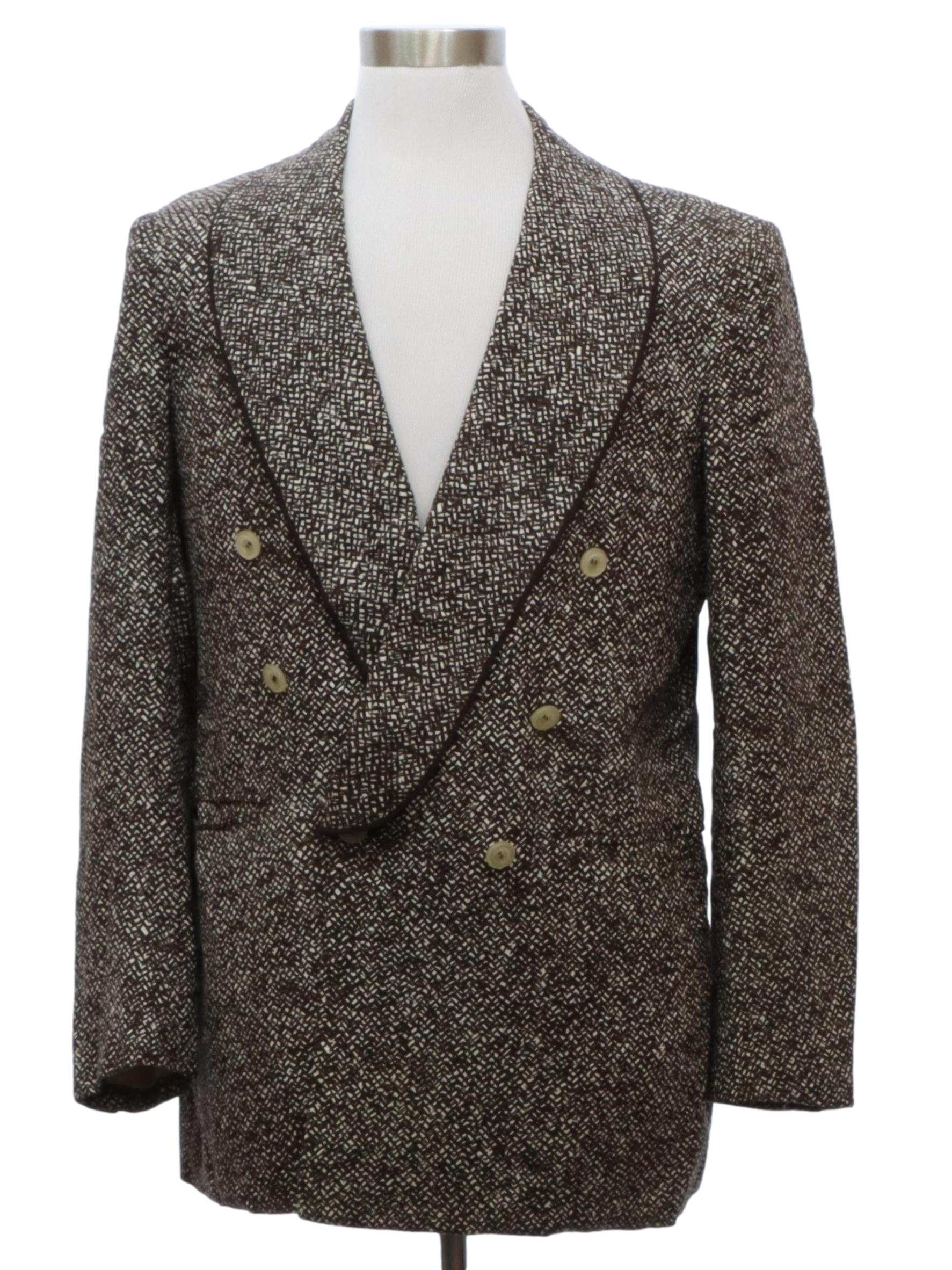 1960's Vintage Jack Taylor Jacket Late 60s Jack Taylor Mens brown