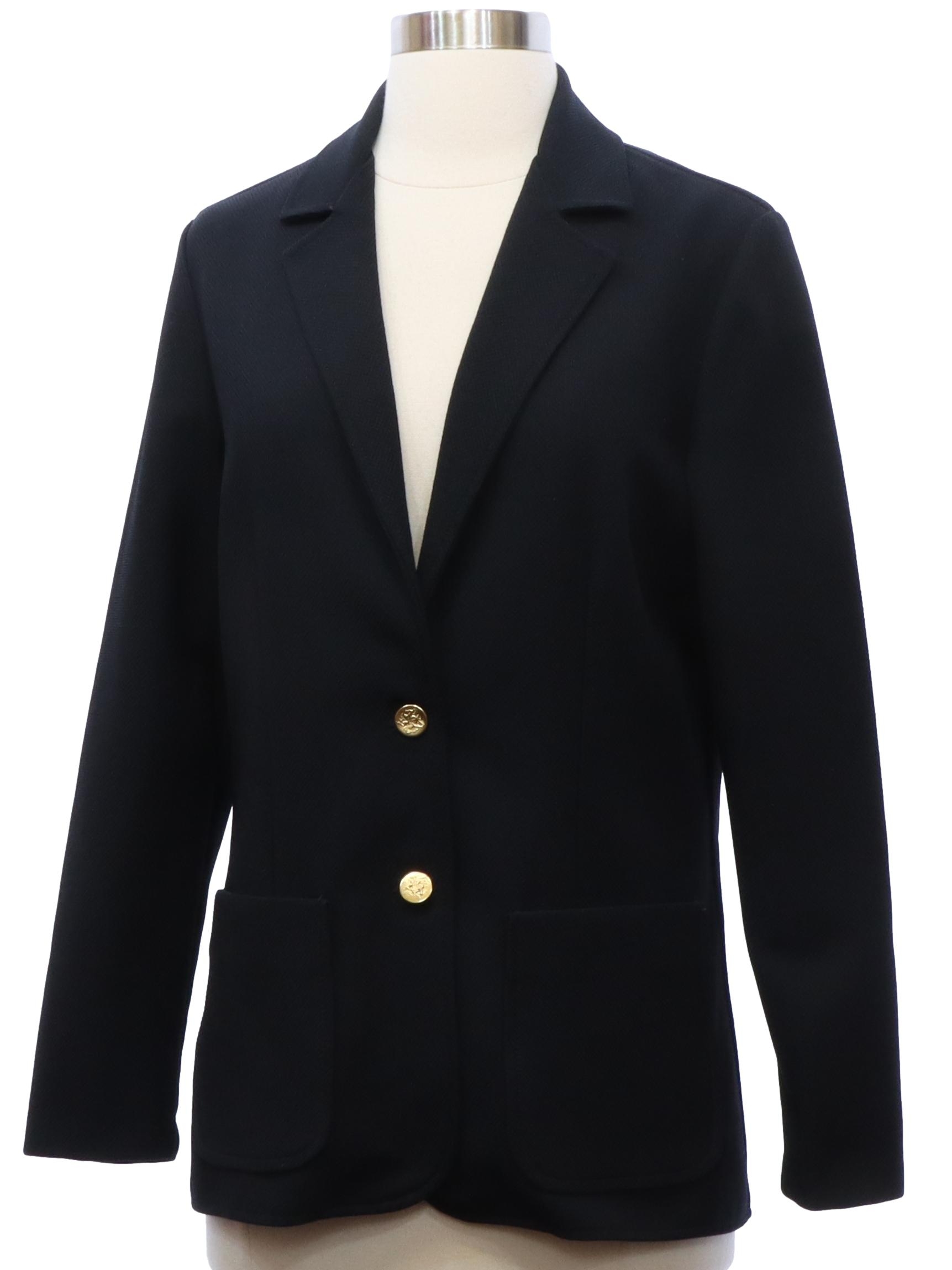 2-button Cotton Blend Jacket