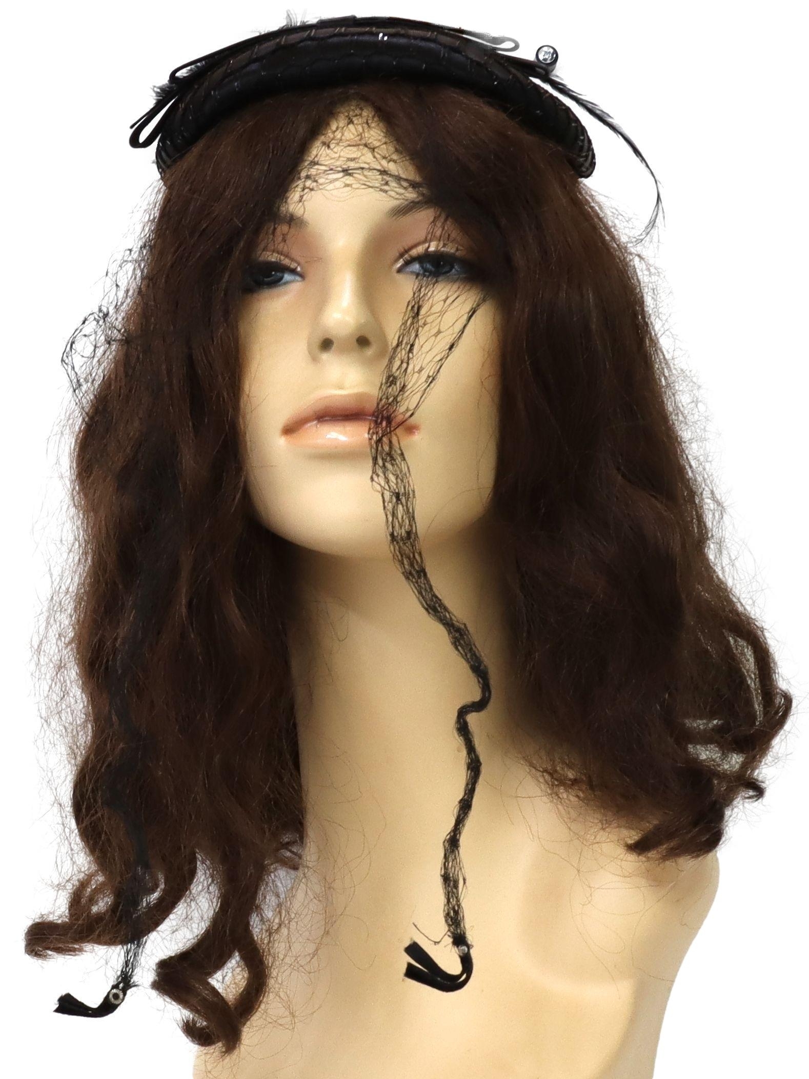 40 s Hat 40s No Label Womens Black Crown Top Hat Having A Stiff 