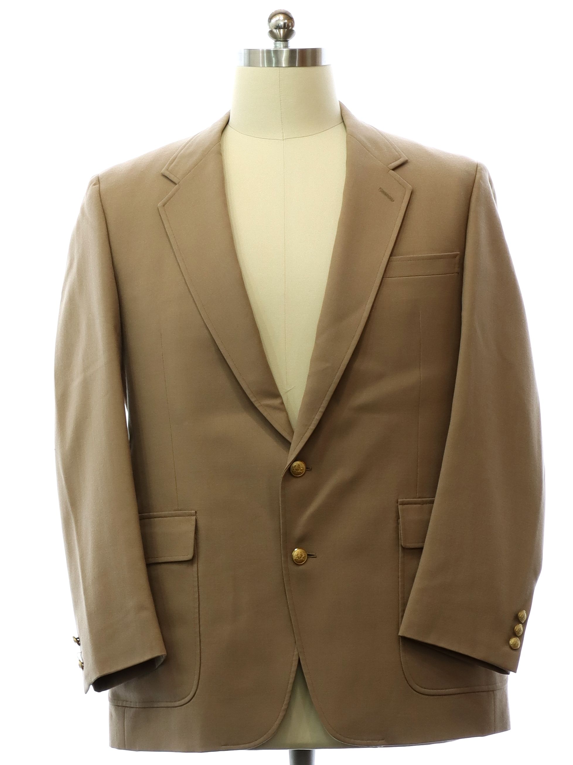 Stafford camel hair sport coat top