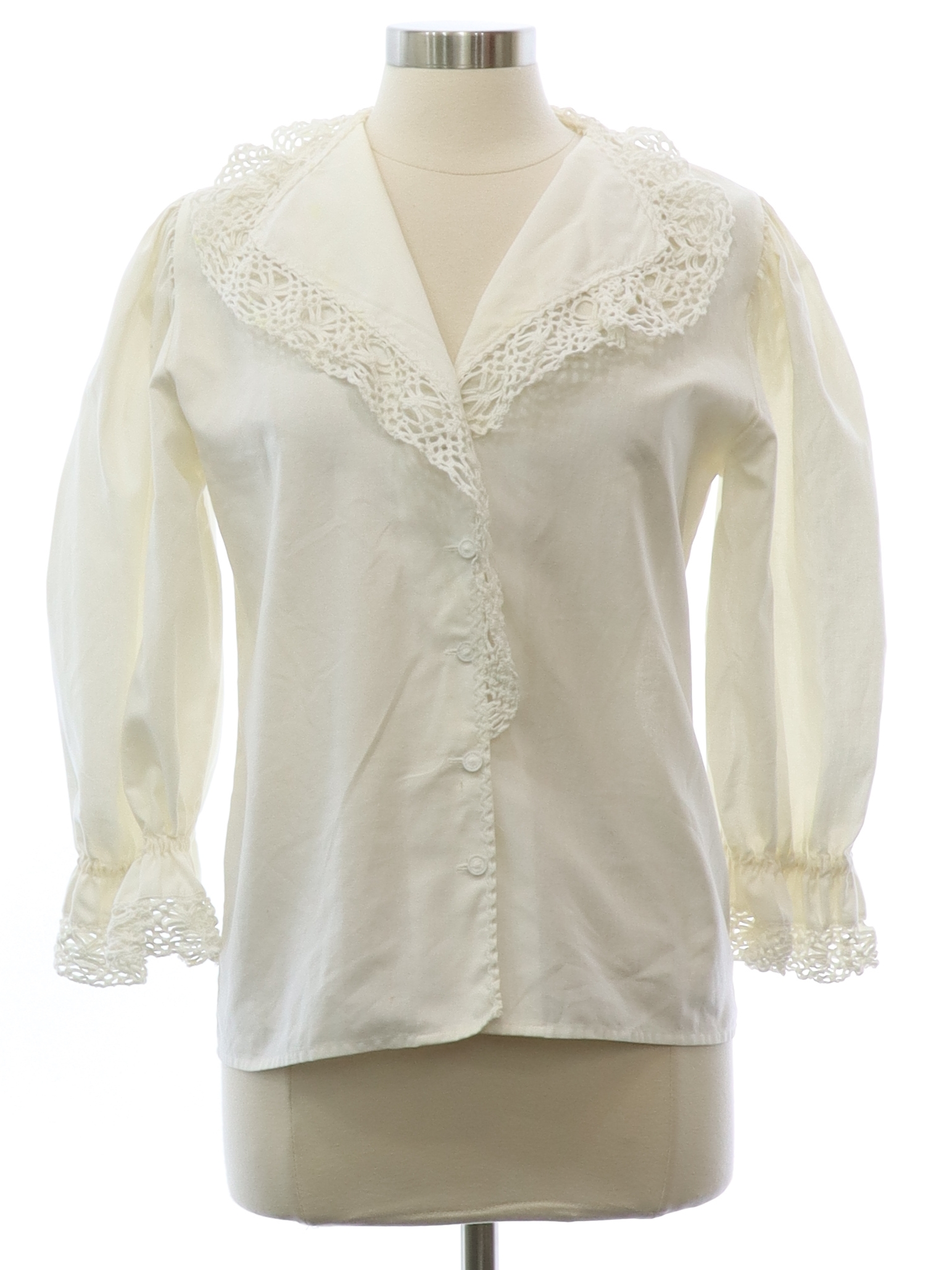 Prairie Lace Shirt | Coconut