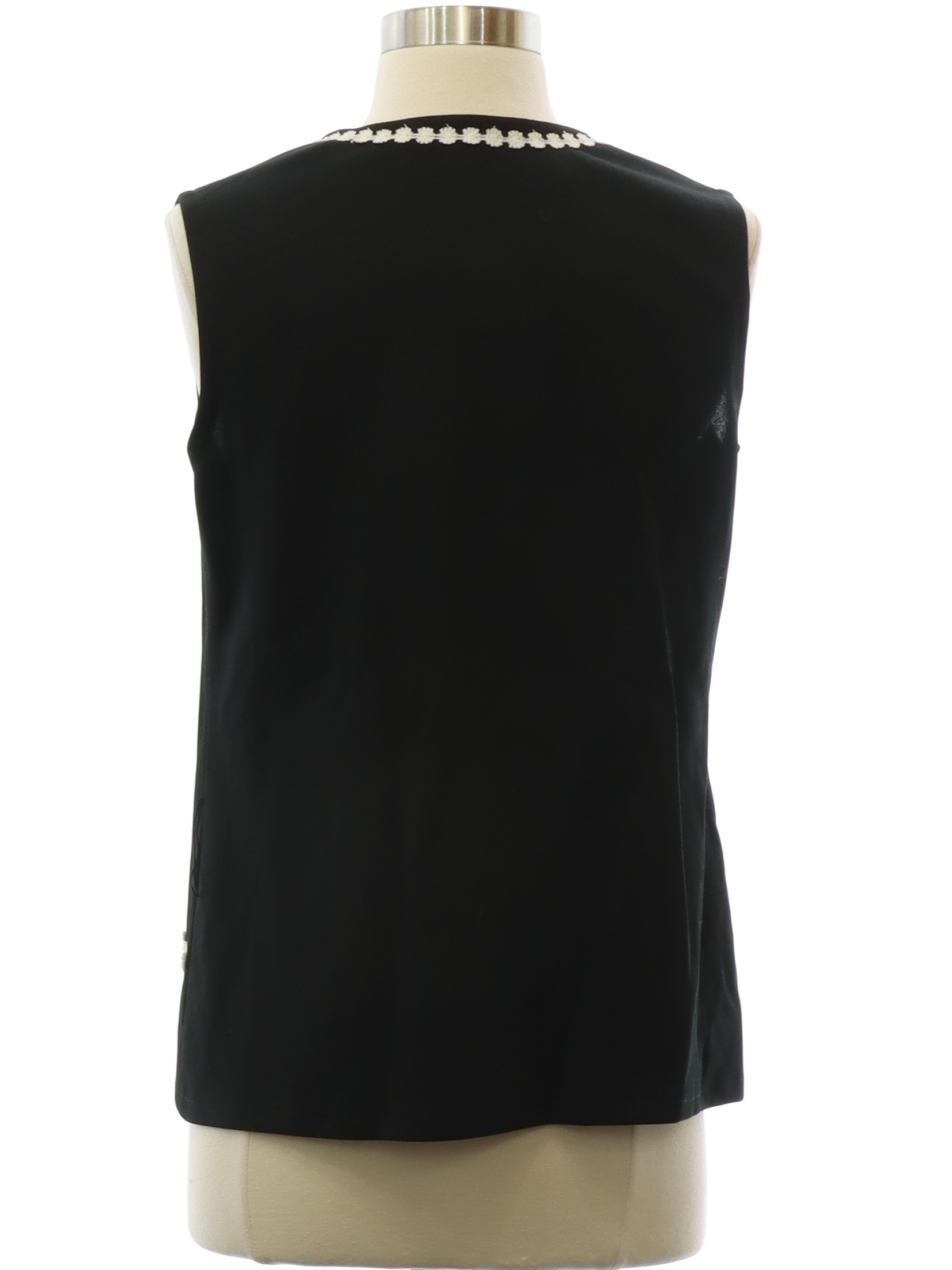 1960s Vintage Vest: 60s -Fredericks of Hollywood- Womens 1960s Vintage Vest: 60s -Fredericks of Hollywood- Womens