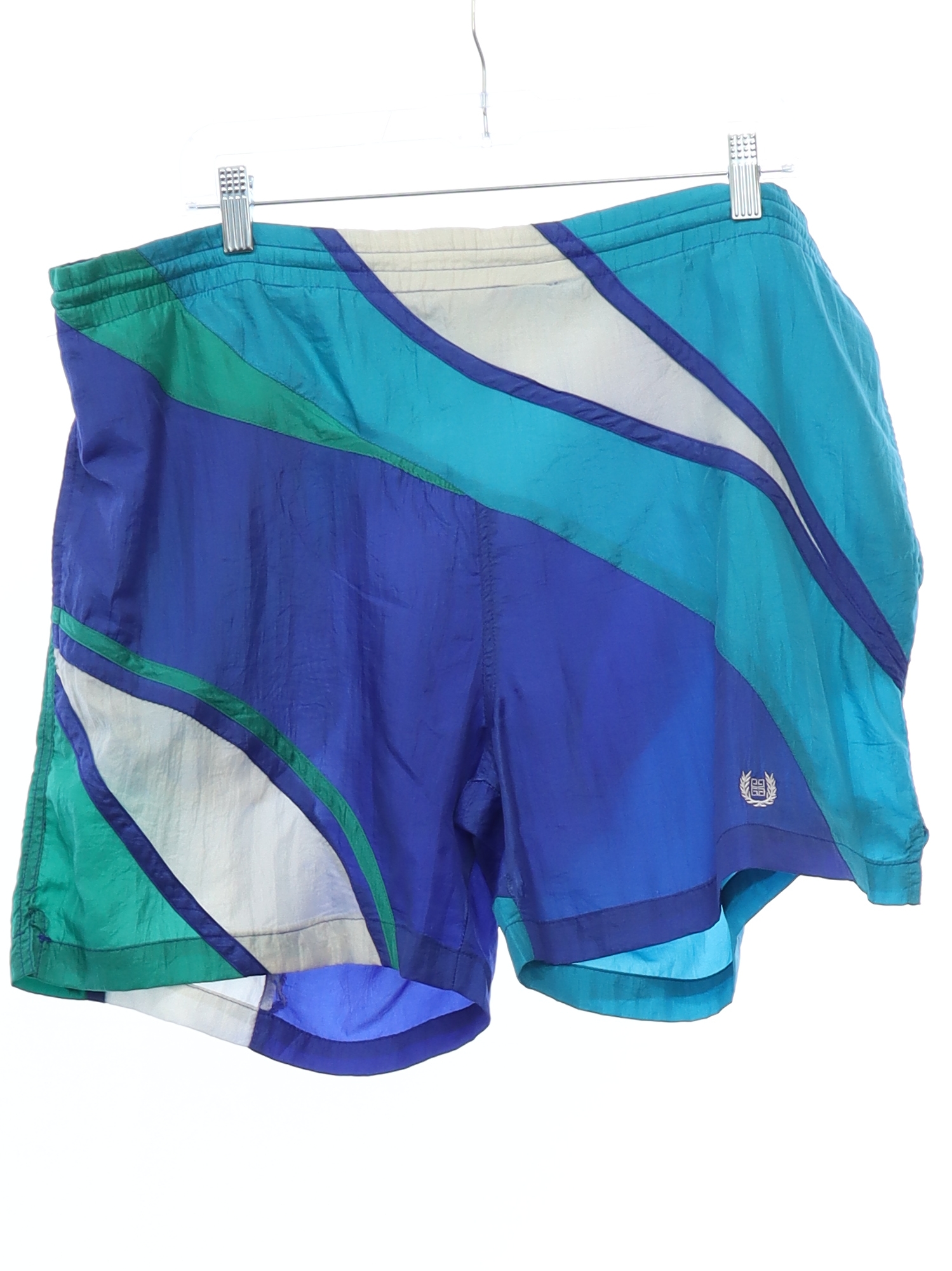 Blue givenchy swim shorts deals