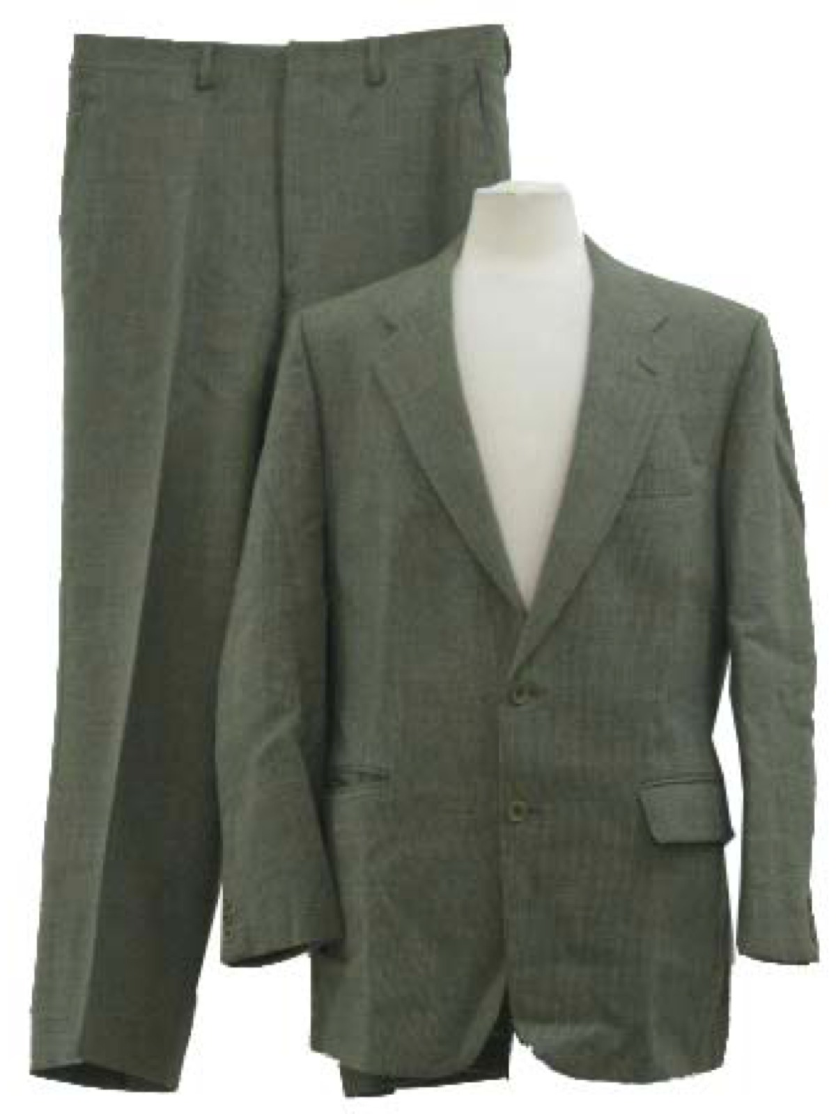 Retro 1970's Suit (Nordstrom) : 70s -Nordstrom- Mens wool Donegal tweed ...