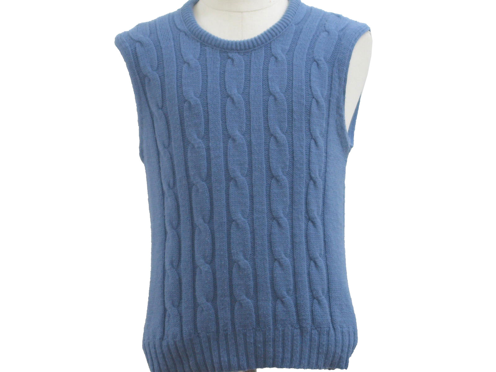 mens cable knit sweater vest