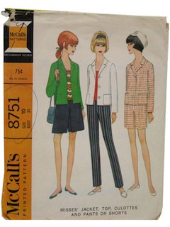 1960's Womens Pattern