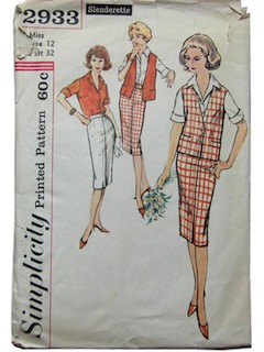 1960's Womens Pattern