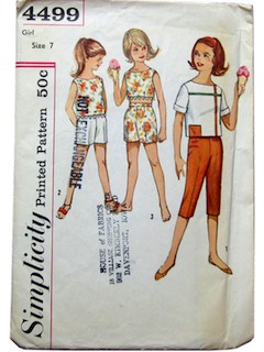 1960's Womens/Childs Pattern