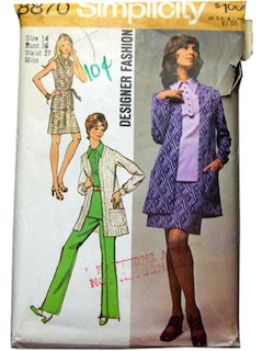 1970's Womens Pattern