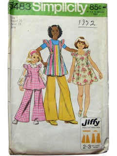 1970's Womens/Childs Pattern