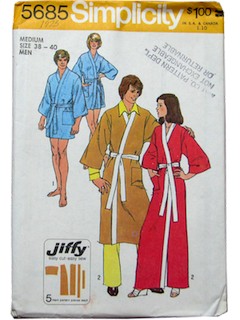 1970's Mens Pattern