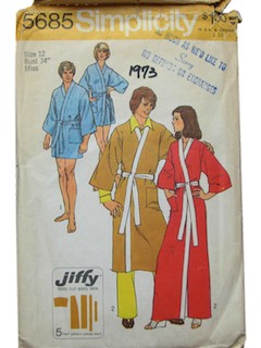 1970's Womens Pattern