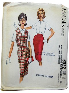 1960's Womens Pattern