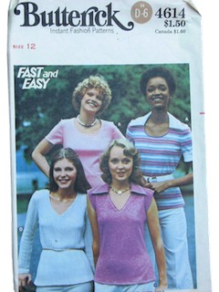 1970's Womens Pattern