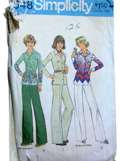 1970's Womens Pattern