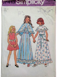 1970's Womens/Childs Pattern