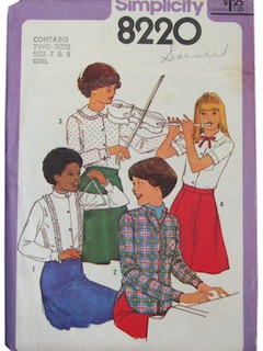 1970's Womens/Childs Pattern