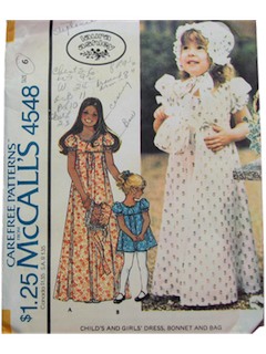 1970's Womens/Childs Pattern