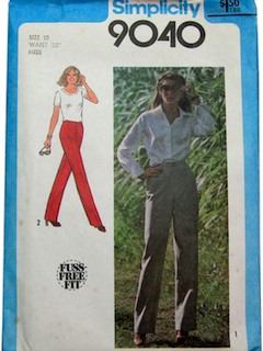 1970's Womens Pattern