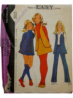 1970's Womens/Childs Pattern