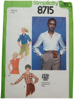 1970's Womens Pattern