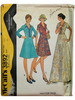 1970's Womens Pattern