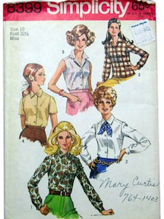 1960's Womens Pattern