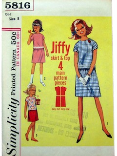 1960's Womens/Childs Pattern